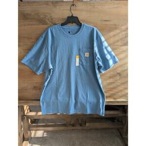 Carhartt Men's Loose Fit Heavyweight Short-Sleeve Pocket T-Shirt K87 HH5